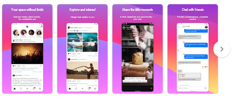 UpScrolled: la nueva alternativa social que está explotando tras el cambio de TikTok en EE. UU 3 upcs para android
