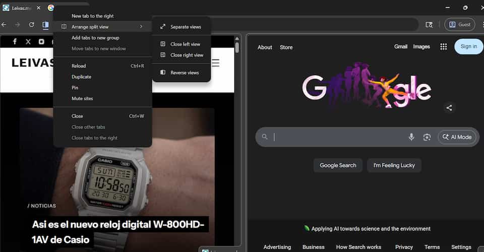 Split View y anotaciones en PDF: las nuevas funciones de Google Chrome 2 split en google chrome