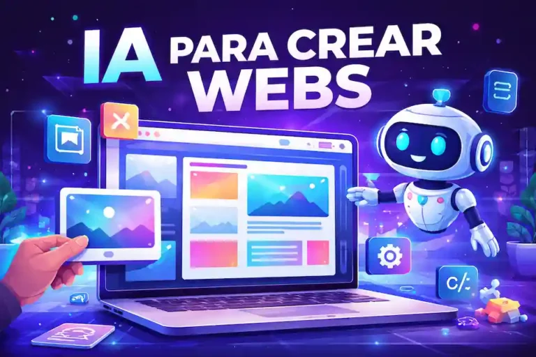 10 sitios para crear webs con IA