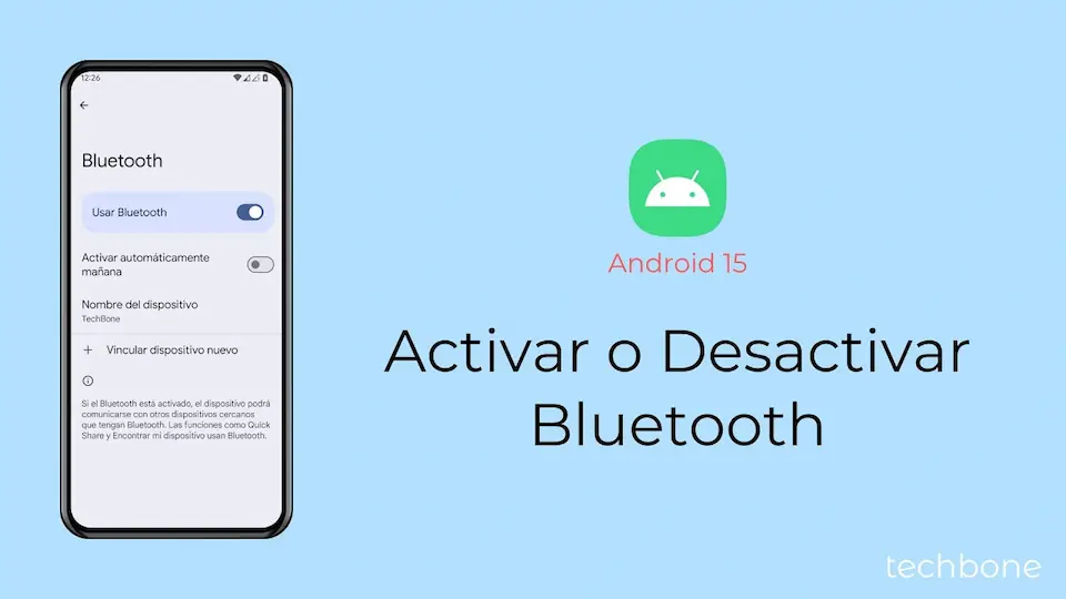 bluetooth activar