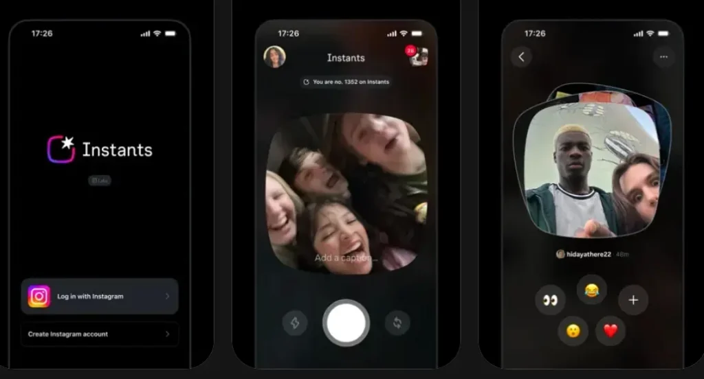 instants para iOS iPhone