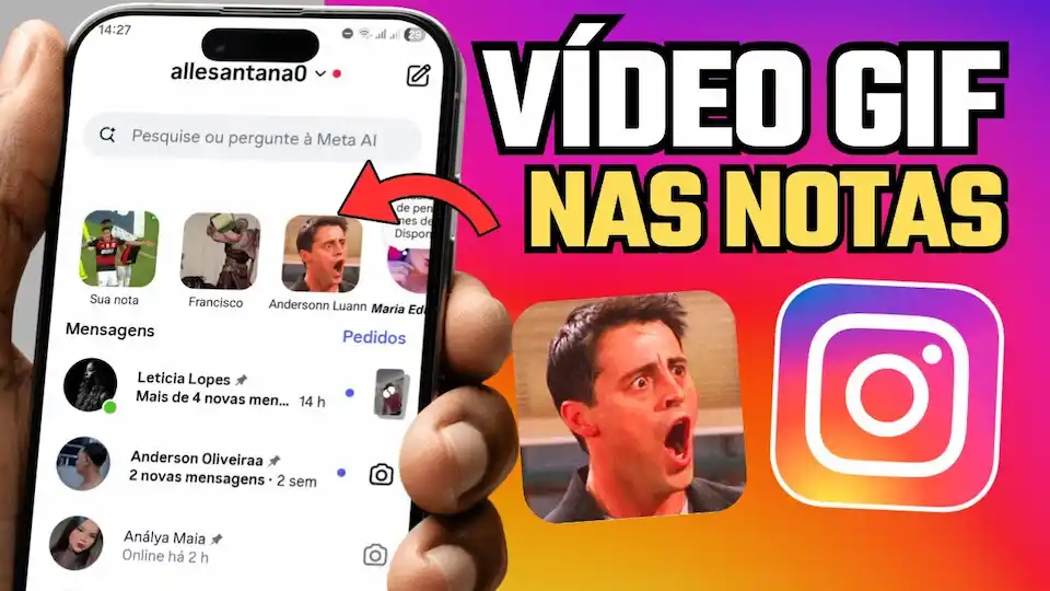 Cómo subir un GIF en las Notas de Instagram (y por qué esta función está cambiando cómo usamos la app) 2 notas GIF en Instagram