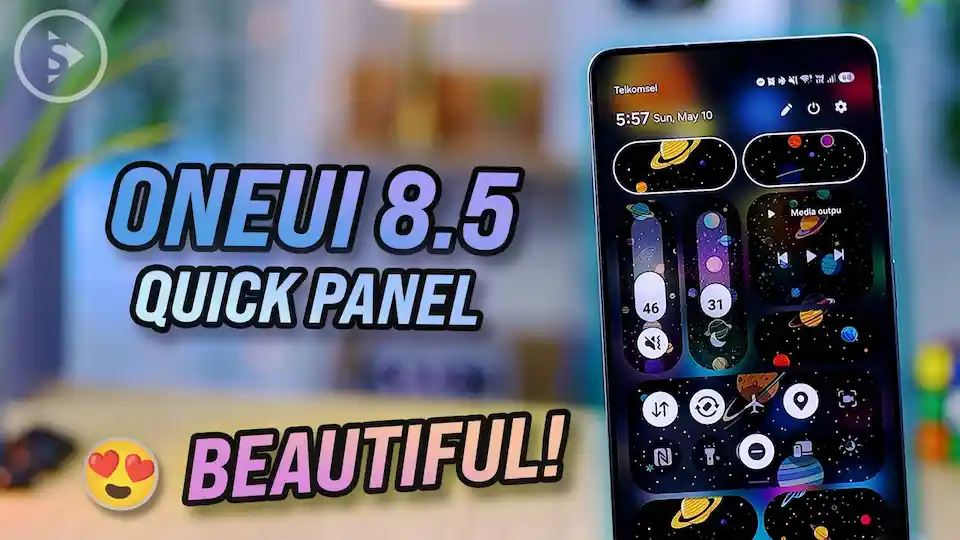 panel de control one ui 8 5