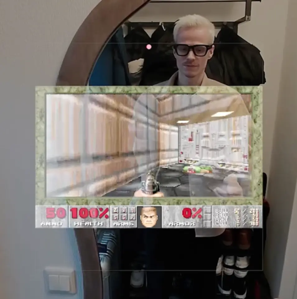 doom jugar en meta gafas